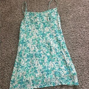 Floral Spaghetti Strap Dress
